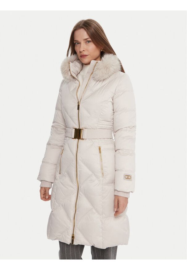 Marciano Guess Kurtka zimowa 5BGL38 7374A Beżowy Regular Fit. Kolor: beżowy. Materiał: syntetyk. Sezon: zima