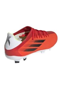 Adidas - Buty piłkarskie adidas X Speedflow.3 Fg Jr FY3304 wielokolorowe pomarańcze i czerwienie. Kolor: wielokolorowy. Materiał: syntetyk. Szerokość cholewki: normalna. Sport: piłka nożna #4