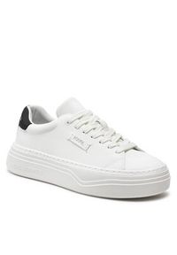 Karl Lagerfeld - KARL LAGERFELD Sneakersy KL63420 Biały. Kolor: biały. Materiał: skóra #3