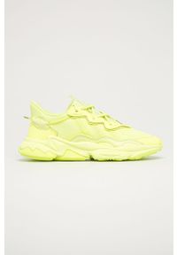 adidas Originals - Buty Ozweego. Nosek buta: okrągły. Zapięcie: sznurówki. Kolor: żółty. Materiał: syntetyk, materiał, zamsz, guma. Szerokość cholewki: normalna #1