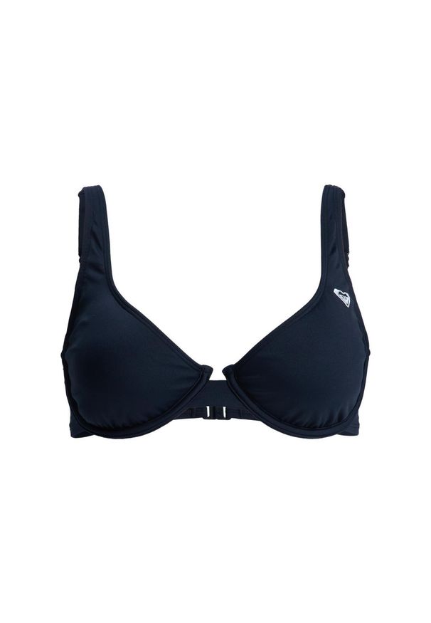 Roxy - Stanik bikini dla Kobiety SOLID ESSENTIALS Czarny. Kolor: szary. Materiał: poliester, elastan, tkanina