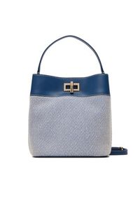 Furla Torebka Amelia M Bucket WB01953 BX4421 CN 4296S Granatowy. Kolor: niebieski. Materiał: skórzane #3