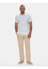 Pierre Cardin Polo C5 21434.2117 Błękitny Regular Fit. Typ kołnierza: polo. Kolor: niebieski. Materiał: bawełna #2