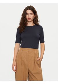 BOSS - Boss Bluzka Efita 50461122 Granatowy Slim Fit. Kolor: niebieski #1