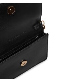TOMMY HILFIGER - Tommy Hilfiger Torebka Th Icon Card Holder W/Chain AW0AW18248 Czarny. Kolor: czarny. Materiał: skórzane #4
