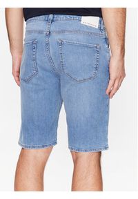 Baldessarini Szorty jeansowe 16908/000/1273 Niebieski Regular Fit. Kolor: niebieski. Materiał: jeans, bawełna #4