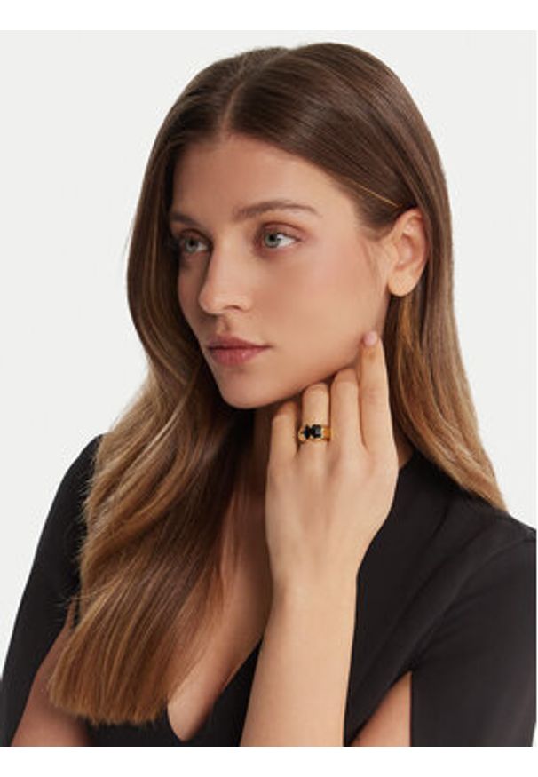 Tous - TOUS Pierścionek 1004291512 Złoty. Materiał: srebrne. Kolor: złoty