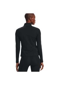 Bluza fitness damska Under Armour Motion. Kolor: czarny. Materiał: elastan, poliester. Sport: fitness