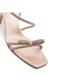 Max Mara Sandały Crystalsandal 24245264116 Różowy. Kolor: różowy. Materiał: materiał #5