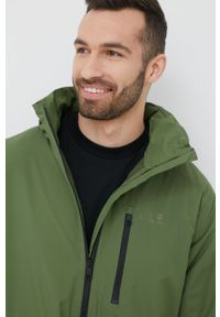 Jack Wolfskin kurtka outdoorowa Norden Port kolor zielony. Typ kołnierza: kaptur. Kolor: zielony. Materiał: materiał, włókno #6