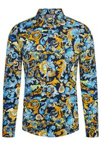 Versace Jeans Couture Koszula B1GWA6R1 Kolorowy Regular Fit. Wzór: kolorowy #2