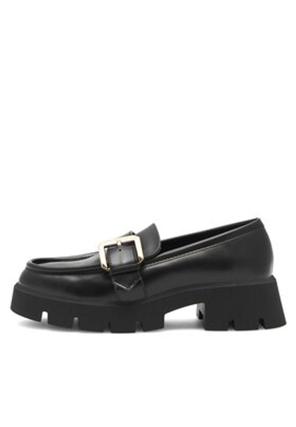 Jenny - JENNY Loafersy ELDO WYL3672-1 Czarny. Kolor: czarny. Materiał: skóra