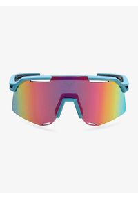 Okulary przeciwsłoneczne Dynafit Ultra Evo Sunglasses cat 3 storm blue/blueberry. Kolor: zielony