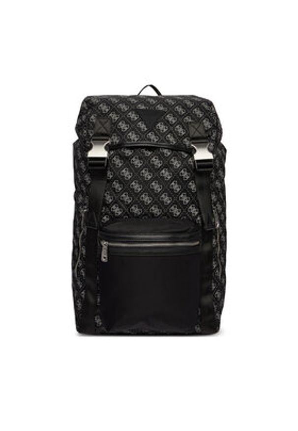 Guess Plecak HMBENP P6111 Czarny. Kolor: czarny. Materiał: materiał