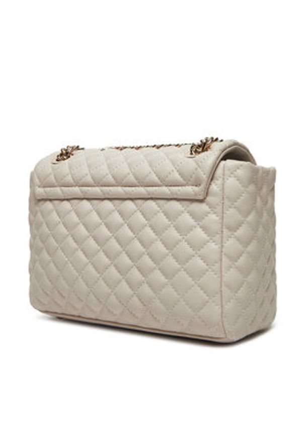 Guess Torebka HWEQG9 54121 Écru. Kolor: kremowy. Materiał: skórzane