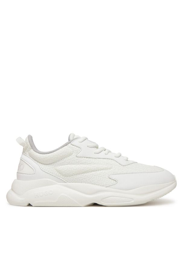 Hugo - Sneakersy HUGO. Kolor: biały