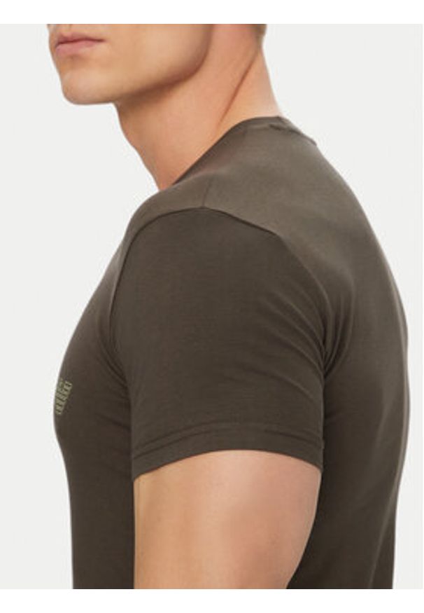 Emporio Armani Underwear T-Shirt EM000375 AF18890 U8122 Szary Slim Fit. Kolor: szary. Materiał: bawełna