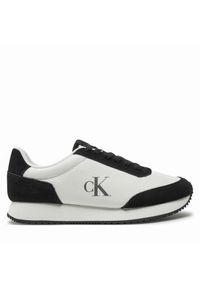 Sneakersy Calvin Klein Jeans. Kolor: biały