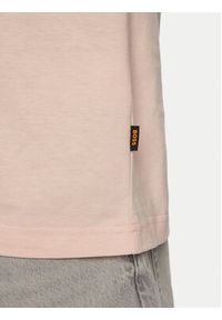 BOSS T-Shirt Bass 50561850 Różowy Regular Fit. Kolor: różowy. Materiał: bawełna #8