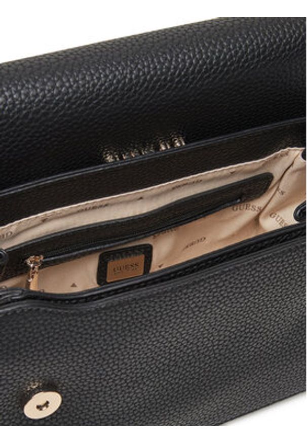 Guess Torebka Calista HWBG73 34210 Czarny. Kolor: czarny. Materiał: skórzane
