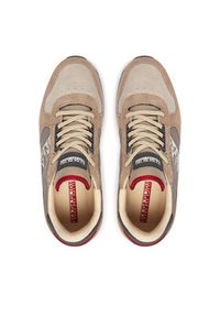 Napapijri Sneakersy Stab NP0A8BNY Beżowy. Kolor: beżowy. Materiał: materiał #3