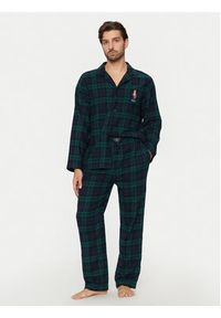 Polo Ralph Lauren Piżama 714915985002 Zielony Regular Fit. Kolor: zielony. Materiał: bawełna #2
