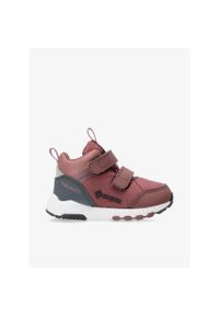 Buty dla dziewczynek Viking Footwear Etne Mid GTX 2V. Kolor: różowy. Styl: sportowy. Sport: turystyka piesza