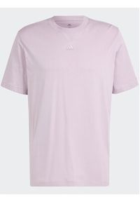 Adidas - adidas T-Shirt ALL SZN IR9116 Fioletowy Loose Fit. Kolor: fioletowy. Materiał: bawełna #5