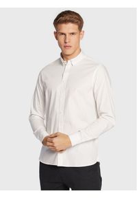 !SOLID - Solid Koszula 21103247 Biały Slim Fit. Kolor: biały. Materiał: bawełna #1