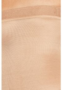 Spanx - Szorty modelujące Skinny Britches High-Waisted. Kolor: kremowy. Materiał: bawełna, materiał, tkanina, nylon, lycra. Wzór: gładki #3