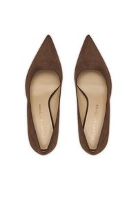 Stuart Weitzman Szpilki Stuart Power 85 SJ948 Brązowy. Kolor: brązowy. Materiał: zamsz, skóra. Obcas: na szpilce #2
