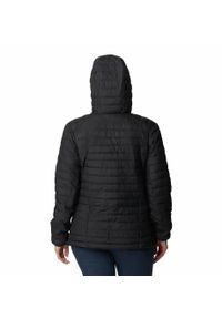 columbia - Kurtka Puchowa Damska Columbia Silver Falls Hooded Jacket. Kolor: czarny. Materiał: puch. Sport: turystyka piesza