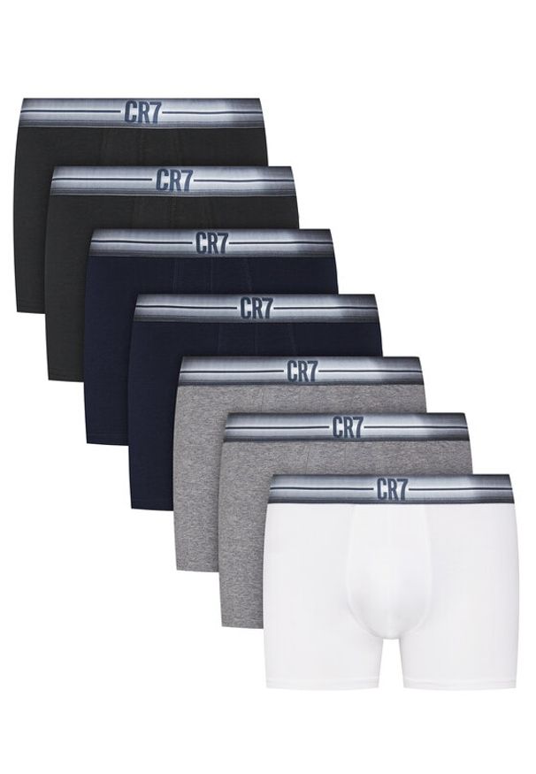 Cristiano Ronaldo CR7 Komplet bokserek 8107-49 Kolorowy. Materiał: bawełna. Wzór: kolorowy