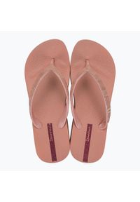 Japonki damskie Ipanema Mesh X Plat. Kolor: różowy. Materiał: mesh