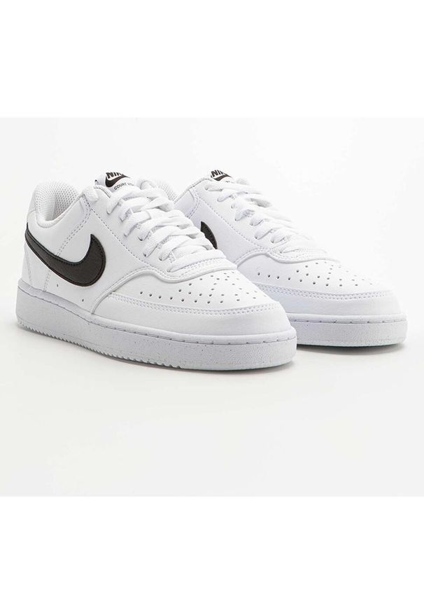 Buty do chodzenia damskie Nike Court Vision. Kolor: biały, wielokolorowy, czarny. Model: Nike Court. Sport: turystyka piesza