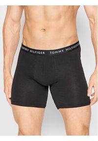 TOMMY HILFIGER - Tommy Hilfiger Komplet 3 par bokserek 3p Boxer Brief UM0UM02204 Czarny. Kolor: czarny. Materiał: bawełna