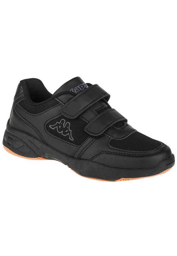 Kappa - Buty dziecięce sportowe KAPPA DACER K sneakersy. Kolor: czarny. Materiał: materiał, tkanina, syntetyk. Sport: turystyka piesza
