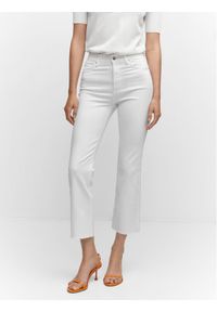 mango - Mango Jeansy Sienna 57040360 Biały Straight Leg. Kolor: biały #1