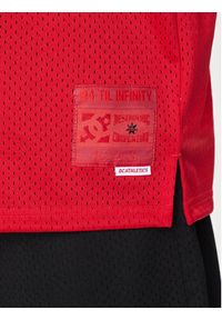 DC Shoes Tank top Shy Town Jersey ADYKT03230 Czerwony Regular Fit. Kolor: czerwony. Materiał: syntetyk #4