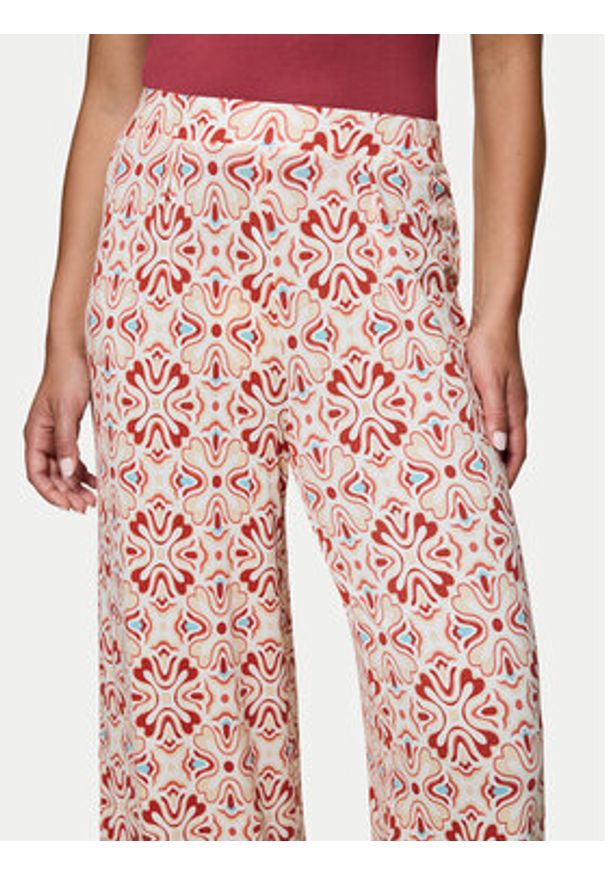 Triumph Spodnie piżamowe Aura Spotlight 10222614 Kolorowy Relaxed Fit. Wzór: kolorowy