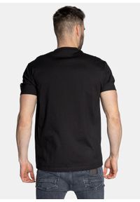 Koszulka męska czarna Armani Exchange 8NZTPW ZJ8YZ 1200. Kolor: czarny