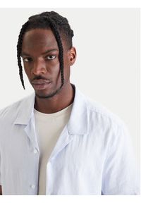 Calvin Klein Koszula LV04LF137G Fioletowy Relaxed Fit. Kolor: fioletowy. Materiał: syntetyk #4