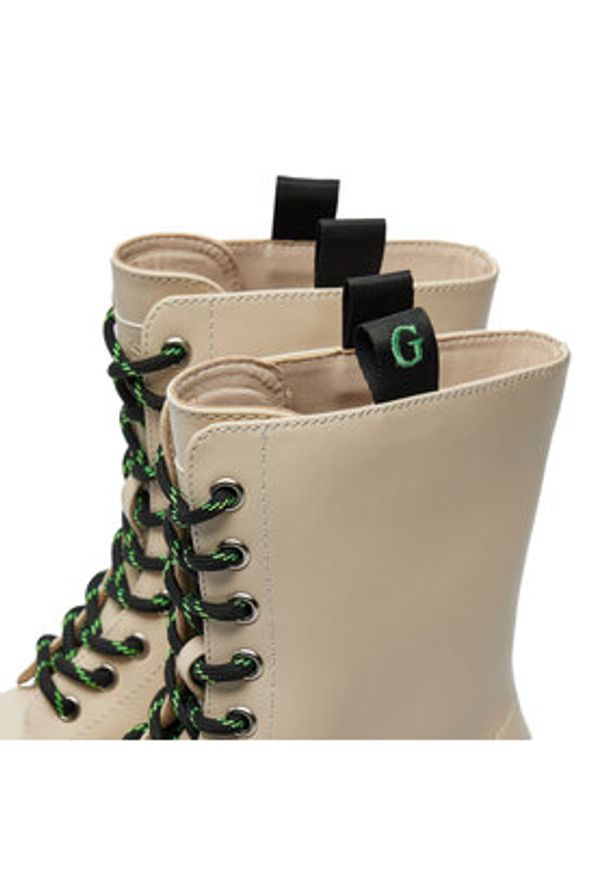 Guess Trapery Joya FL7JYA LEA10 Écru. Materiał: skóra
