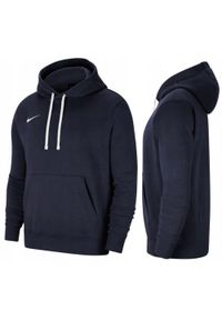 Bluza sportowa męska Nike Park 20 Fleece z kapturem. Typ kołnierza: kaptur. Kolor: wielokolorowy, niebieski. Materiał: bawełna. Sport: piłka nożna