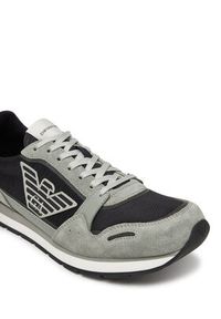 Emporio Armani Sneakersy X4X537 XN730 U549 Szary. Kolor: szary. Materiał: materiał #4
