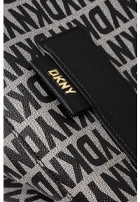 DKNY - Dkny torebka kolor czarny. Kolor: czarny. Rodzaj torebki: na ramię #5