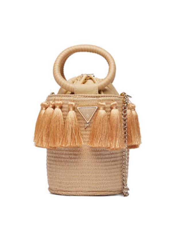 Guess Torebka J6GZ16 WO680 Beżowy. Kolor: beżowy