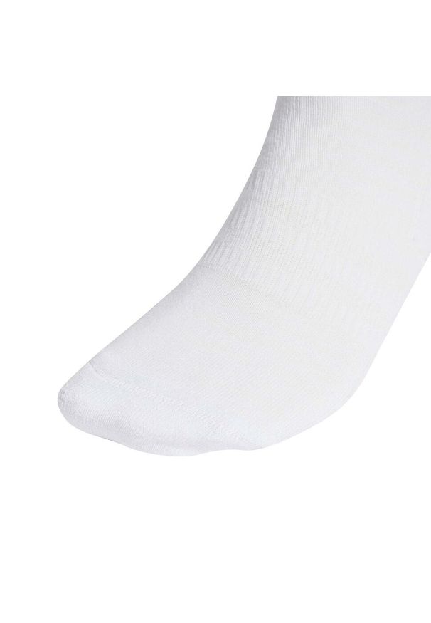Adidas - Skarpety adidas Cushioned Crew Socks 3P. Kolor: biały. Sport: piłka nożna