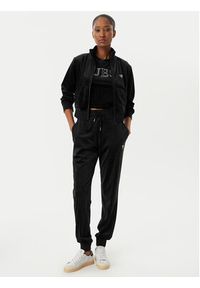 Guess Spodnie dresowe V3BB27 K0232 Czarny Regular Fit. Kolor: czarny. Materiał: syntetyk #5