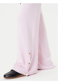 Liu Jo Sport Spodnie dzianinowe TF5252 MS59L Różowy Regular Fit. Kolor: różowy. Materiał: syntetyk. Styl: sportowy #3